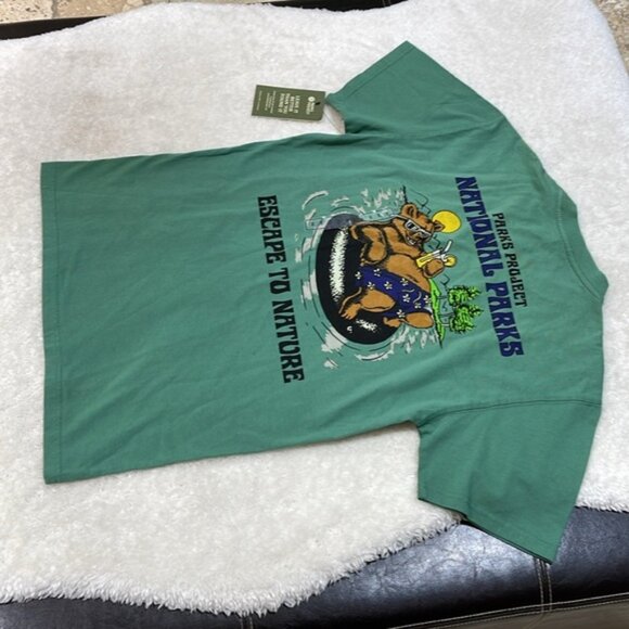 Parks Project Escape to Nature Bear Float Pocket Tee - Picture 11 of 11